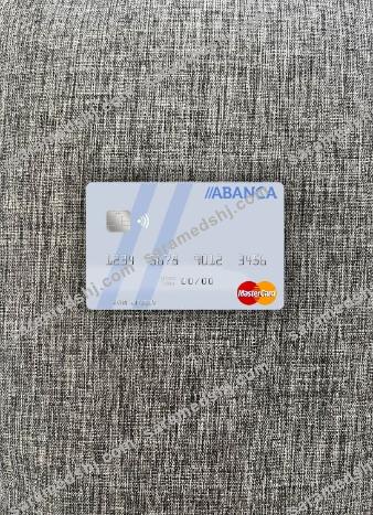 Portugal Abanca mastercard photolook front